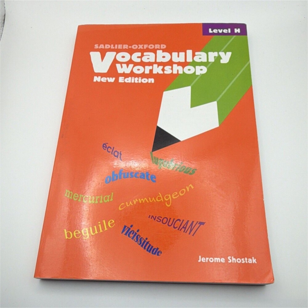 Vocabulary Workshop New Edition Level H by Jerome Shostak